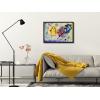 imageWieco Art Framed Canvas Wall Art Gewebe 1923 by Wassily Kandinsky Classic Famous Abstract Paintings Reproductions Canvas Wall Art for Home DecorationArtwork6