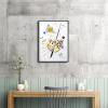 imageWieco Art Framed Canvas Wall Art Gewebe 1923 by Wassily Kandinsky Classic Famous Abstract Paintings Reproductions Canvas Wall Art for Home DecorationArtwork5