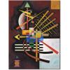 imageWieco Art Framed Canvas Wall Art Gewebe 1923 by Wassily Kandinsky Classic Famous Abstract Paintings Reproductions Canvas Wall Art for Home DecorationArtwork9