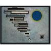 imageWieco Art Framed Canvas Wall Art Gewebe 1923 by Wassily Kandinsky Classic Famous Abstract Paintings Reproductions Canvas Wall Art for Home DecorationArtwork3