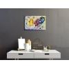 imageWieco Art Framed Canvas Wall Art Gewebe 1923 by Wassily Kandinsky Classic Famous Abstract Paintings Reproductions Canvas Wall Art for Home DecorationArtwork6