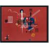 imageWieco Art Framed Canvas Wall Art Gewebe 1923 by Wassily Kandinsky Classic Famous Abstract Paintings Reproductions Canvas Wall Art for Home DecorationArtwork4