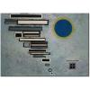 imageWieco Art Framed Canvas Wall Art Gewebe 1923 by Wassily Kandinsky Classic Famous Abstract Paintings Reproductions Canvas Wall Art for Home DecorationArtwork3