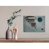imageWieco Art Framed Canvas Wall Art Gewebe 1923 by Wassily Kandinsky Classic Famous Abstract Paintings Reproductions Canvas Wall Art for Home DecorationArtwork3
