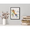imageWieco Art Framed Canvas Wall Art Gewebe 1923 by Wassily Kandinsky Classic Famous Abstract Paintings Reproductions Canvas Wall Art for Home DecorationArtwork7