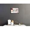 imageWieco Art Framed Canvas Wall Art Gewebe 1923 by Wassily Kandinsky Classic Famous Abstract Paintings Reproductions Canvas Wall Art for Home DecorationArtwork1