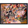 imageWieco Art Framed Canvas Wall Art Gewebe 1923 by Wassily Kandinsky Classic Famous Abstract Paintings Reproductions Canvas Wall Art for Home DecorationArtwork8