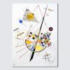 imageWieco Art Framed Canvas Wall Art Gewebe 1923 by Wassily Kandinsky Classic Famous Abstract Paintings Reproductions Canvas Wall Art for Home DecorationArtwork5