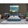 imageWieco Art Framed Canvas Wall Art Seascape at Saintes Maries by Vincent Van Gogh Modern Canvas Prints Sea Pictures on Canvas Art for Living Room Home Decorations Gold Frame48L x 36W