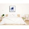 imageWieco Art Framed Wall Art Blue Flickering Flower Abstract Canvas Art Large Floral Pictures Prints on Canvas Modern Artwork for Living Room Decoration Bedroom Home Decor