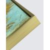 imageWieco Art Framed Wall Art Canvas Prints of Sunflower by Vincent Van Gogh Paintings Reproduction Abstract Wall Decorations for Living Room Golden Frame17L x 13W