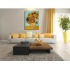 imageWieco Art Framed Wall Art Canvas Prints of Sunflower by Vincent Van Gogh Paintings Reproduction Abstract Wall Decorations for Living Room Golden Frame40L x 30W