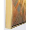imageWieco Art Framed Wall Art Morning Dancing Floral Oil Paintings Canvas Wall Art Modern Grace Abstract Flowers Artwork for Living Room Bedroom Home Decorations Wall Decor with Golden Frame28L x 20W