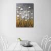 imageWieco Art Framed Wall Art Morning Dancing Floral Oil Paintings Canvas Wall Art Modern Grace Abstract Flowers Artwork for Living Room Bedroom Home Decorations Wall Decor with Golden Frame24L x 36W