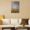 imageWieco Art Framed Wall Art Morning Dancing Floral Oil Paintings Canvas Wall Art Modern Grace Abstract Flowers Artwork for Living Room Bedroom Home Decorations Wall Decor with Golden Frame20L x 28W
