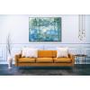 imageWieco Art Large Framed Wall Art Water Lilies by Claude Monet Canvas Print Paintings Reproduction Modern Canvas Wall Art for Living Room Decoration Abstract Artwork Silver Frame41L x 30W