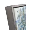 imageWieco Art Large Framed Wall Art Water Lilies by Claude Monet Canvas Print Paintings Reproduction Modern Canvas Wall Art for Living Room Decoration Abstract Artwork Silver Frame17L x 13W