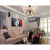imageWieco Art Large Size Framed Art Canvas Art Prints Wall Art the Cloud Tree Abstract Pictures Paintings for Bedroom Home Office Decorations Contemporary Artwork 3 Panels Black Frames16x24inchx3pcs 40x60cmx3pcs