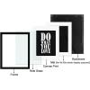 imageWieco Art Motivational Wall Art Inspirational Office Wall Decor Positivie quotes 11x14 Picture Frames and Real Glass for Home Office Wall Decoration Set of 2BLACKW0031