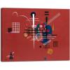 imageWieco Art Framed Canvas Wall Art Gewebe 1923 by Wassily Kandinsky Classic Famous Abstract Paintings Reproductions Canvas Wall Art for Home DecorationArtwork4