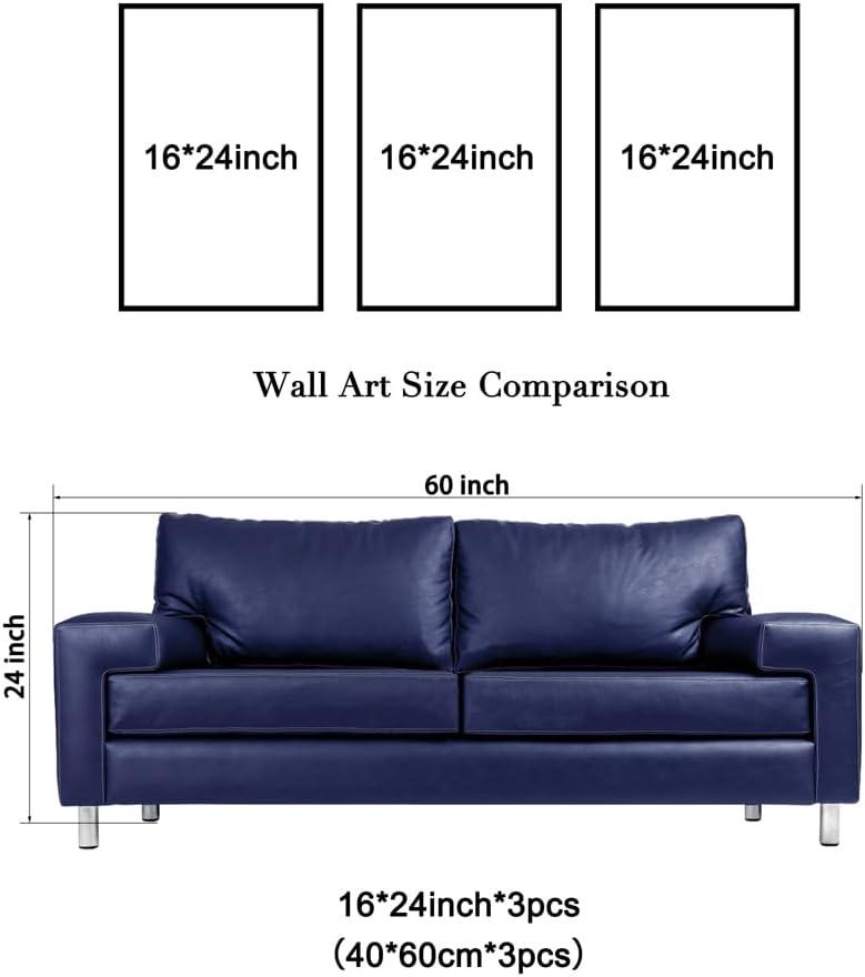 imageWieco Art 3 Piece Henri Mattise Canvas Wall Art Abstract Colorful Matisse Posters Canvas Prints for Wall and Home Office Decorations16x24inchx3pcs40x60cmx3pcs