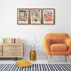 imageWieco Art 3 Piece Henri Mattise Canvas Wall Art Abstract Colorful Matisse Posters Canvas Prints for Wall and Home Office Decorations12x16inchx3pcsFramed