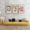imageWieco Art 3 Piece Henri Mattise Canvas Wall Art Abstract Colorful Matisse Posters Canvas Prints for Wall and Home Office Decorations20x28inchx3pcsFramed