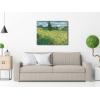 imageWieco Art Abstract Canvas Prints Wall Art Green Field 1889 by Van Gogh Famous Oil Paintings Reproduction Artwork Stretched Landscape Picture for Living Room Home Office Decoration24L x 20W