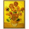 imageWieco Art Abstract Flowers Giclee Canvas Prints Wall Art Vase with Fifteen Sunflowers by Van Gogh Classic Oil Paintings Reproduction for Home Decor Modern Stretched and Framed Floral Picture17L x 13W