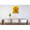 imageWieco Art Abstract Flowers Giclee Canvas Prints Wall Art Vase with Fifteen Sunflowers by Van Gogh Classic Oil Paintings Reproduction for Home Decor Modern Stretched and Framed Floral Picture24L x 20W