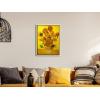 imageWieco Art Abstract Flowers Giclee Canvas Prints Wall Art Vase with Fifteen Sunflowers by Van Gogh Classic Oil Paintings Reproduction for Home Decor Modern Stretched and Framed Floral Picture162L x 122W