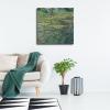 imageWieco Art Canvas Print Wall Art Water Lilies by Claude Monet Impressionism Art Print Picture Artwork for Living Room Bedroom Home Kitchen Decorations 24x24
