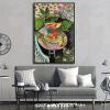 imageWieco Art Canvas Prints Goldfish by Henri Matisse Colorism Aesthetic Abstract Canvas Wall Art for Wall Decor and Home Office Decorations24L x 36W