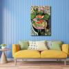 imageWieco Art Canvas Prints Goldfish by Henri Matisse Colorism Aesthetic Abstract Canvas Wall Art for Wall Decor and Home Office Decorations24x36inch60x90cm