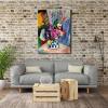 imageWieco Art Canvas Prints Wall Art Still Life of Peonies in a Vase 1907 by Henri Matisse Abstract Canvas Art Print for Wall Decor and Home Office Decorations24x32inch60x80cm