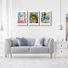 imageWieco Art Canvas Wall Art Set of 3 Henri Matisse Aesthetic Posters Woman with A Red Umbrella Goldfish Landscape at Collioure Art Exhibition Matisse Prints Posters for Home Decorations12x16inchx3pcs30x40cmx3pcs