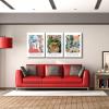 imageWieco Art Canvas Wall Art Set of 3 Henri Matisse Aesthetic Posters Woman with A Red Umbrella Goldfish Landscape at Collioure Art Exhibition Matisse Prints Posters for Home Decorations20x28inchx3pcs50x70cmx3pcs