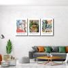 imageWieco Art Canvas Wall Art Set of 3 Henri Matisse Aesthetic Posters Woman with A Red Umbrella Goldfish Landscape at Collioure Art Exhibition Matisse Prints Posters for Home Decorations20x28inchx3pcs50x70cmx3pcs