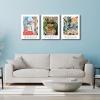 imageWieco Art Canvas Wall Art Set of 3 Henri Matisse Aesthetic Posters Woman with A Red Umbrella Goldfish Landscape at Collioure Art Exhibition Matisse Prints Posters for Home Decorations12x16inchx3pcs30x40cmx3pcs