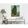 imageWieco Art Cypresses by Van Gogh Classic Canvas Prints Wall Art Famous Oil Paintings Green Tree Picture Ready to Hang for Home Decorations Modern Abstract Forest Landscape Artwork32L x 24W
