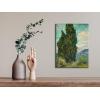 imageWieco Art Cypresses by Van Gogh Classic Canvas Prints Wall Art Famous Oil Paintings Green Tree Picture Ready to Hang for Home Decorations Modern Abstract Forest Landscape Artwork16L x 12W
