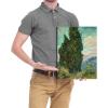 imageWieco Art Cypresses by Van Gogh Classic Canvas Prints Wall Art Famous Oil Paintings Green Tree Picture Ready to Hang for Home Decorations Modern Abstract Forest Landscape Artwork16L x 12W