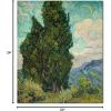 imageWieco Art Cypresses by Van Gogh Classic Canvas Prints Wall Art Famous Oil Paintings Green Tree Picture Ready to Hang for Home Decorations Modern Abstract Forest Landscape Artwork24L x 20W