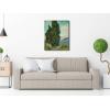 imageWieco Art Cypresses by Van Gogh Classic Canvas Prints Wall Art Famous Oil Paintings Green Tree Picture Ready to Hang for Home Decorations Modern Abstract Forest Landscape Artwork24L x 20W