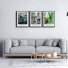 imageWieco Art Framed Canvas Wall Art Set of 3 Henri Matisse Posters The Terrace StTropez The Window Moroccan Landscape Matisse Prints Posters for Home Decorations Black Frame FHM0103040X3BF29T
