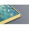 imageWieco Art Framed Wall Art Almond Blossom Floral Giclee Canvas Prints of Van Gogh Famous Oil Paintings Reproduction Flowers Pictures on Canvas Wall Art for Bedroom Home Decorations