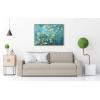 imageWieco Art Framed Wall Art Almond Blossom Floral Giclee Canvas Prints of Van Gogh Famous Oil Paintings Reproduction Flowers Pictures on Canvas Wall Art for Bedroom Home Decorations