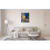 imageWieco Art Framed Wall Art Canvas Prints of Cafe Terrace at Night Canvas Prints Wall Art by Van Gogh Paintings Reproduction Abstract Artwork for Wall Decor Golden Frame247L x 207W