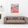 imageWieco Art Framed Wall Art View of Collioure 1905 by Henri Mattise Abstract Colorful Art Matisse Posters Canvas Prints for Wall and Home Office Decorations Bronze Gold FramePink3