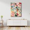 imageWieco Art Framed Wall Art View of Collioure 1905 by Henri Mattise Abstract Colorful Art Matisse Posters Canvas Prints for Wall and Home Office Decorations Bronze Gold FramePink2